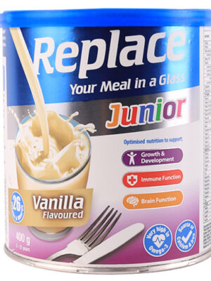 REPLACE YOUR MEAL IN A GLASS JUNIOR VANILLA FLAVOURED