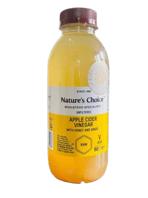 APPLE CIDER VINEGAR WITH HONEY AND GINGER