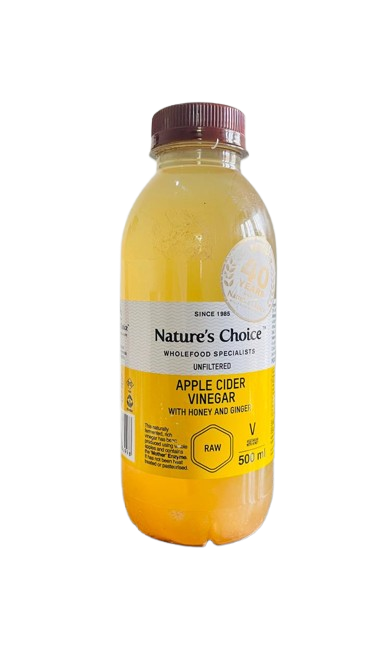 APPLE CIDER VINEGAR WITH HONEY AND GINGER