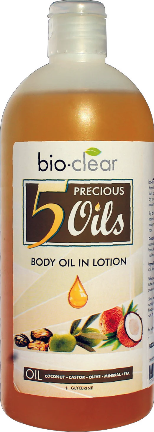 5 PRECIOUS Oils BODY OIL IN LOTION