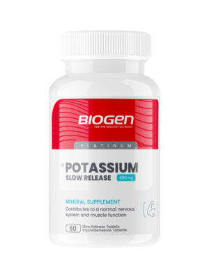 POTASSIUM SLOW RELEASE 600MG 60 TABLES