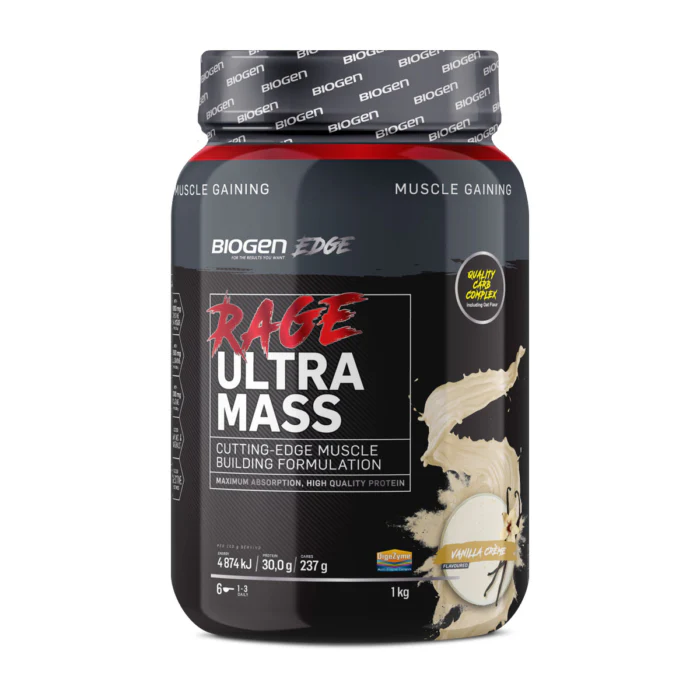 RAGE ULTRA MASS VANILLA CREME 1KG