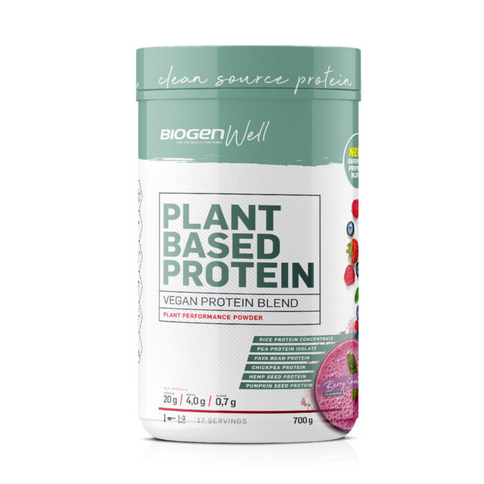 pure PLANT BASED PROTEIN BERRY SMOOTHIE FLAVOURED
