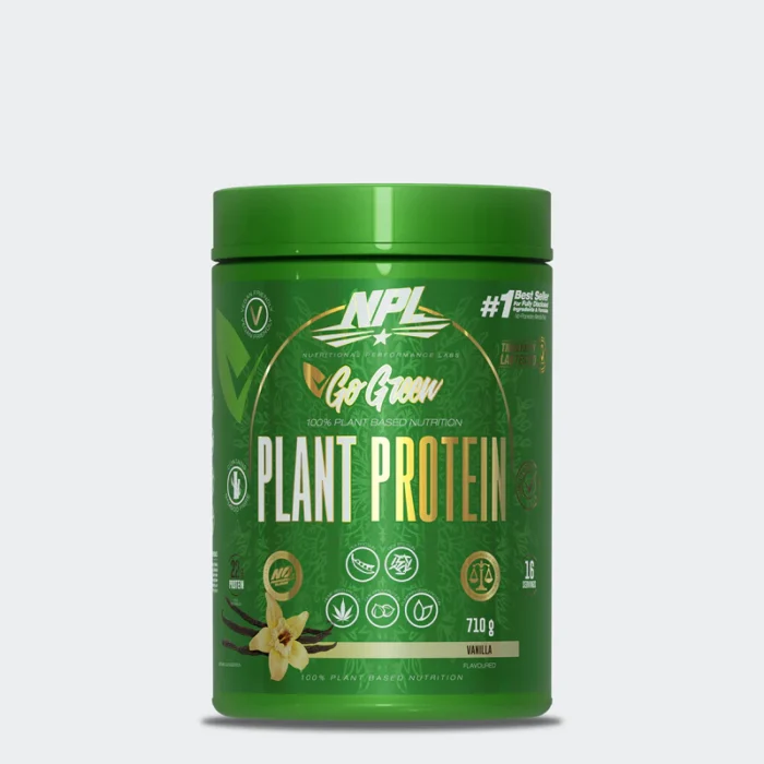 Go Green VEGAN PROTEIN 22g PROTEIN APPLE CINNAMON