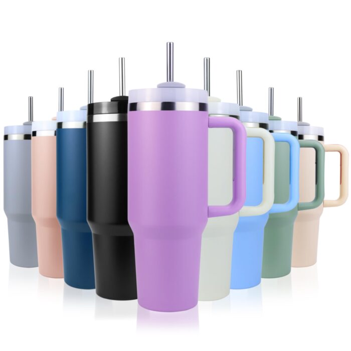 40Z VACUUM FLASK COM PALINHA VARIAS CORES