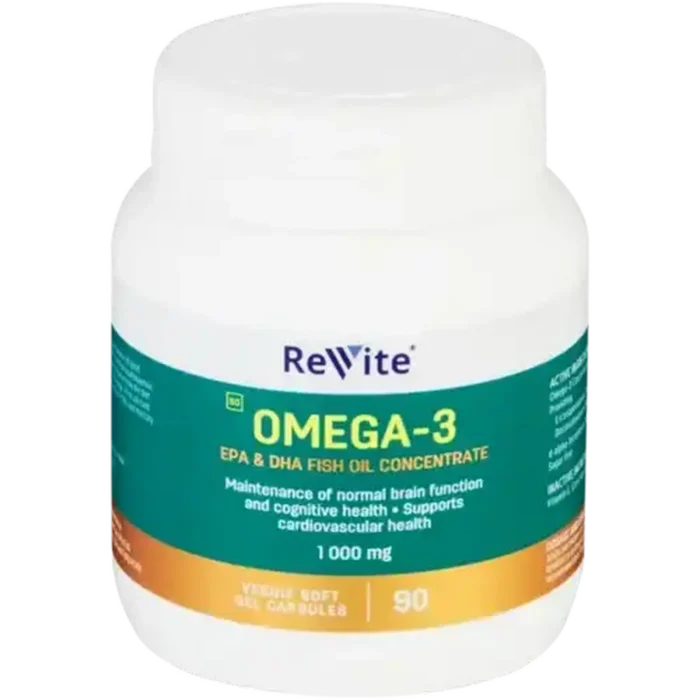 OMEGA 3 EPA & DHA FISH OIL CONCENTRATE  1000MG 90 SOFTGEL