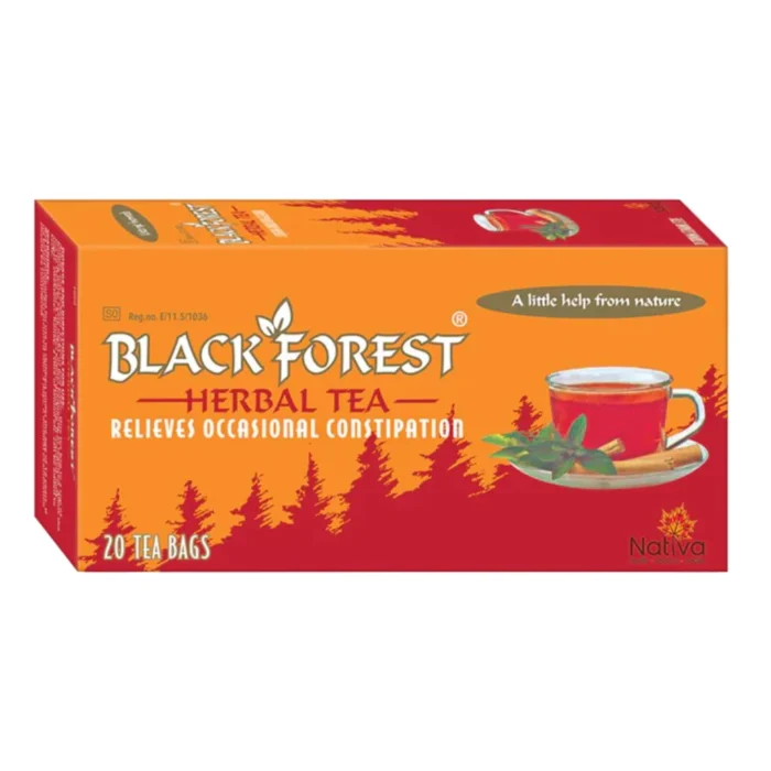 BLACK FLOREST HERBAL TEA RELIVES OCCASIONAL CONSTIPATION