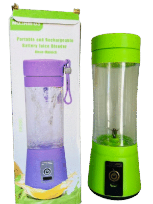 PORTABLE AND RECHARGEABLE BATTERY JUICE BLENDER