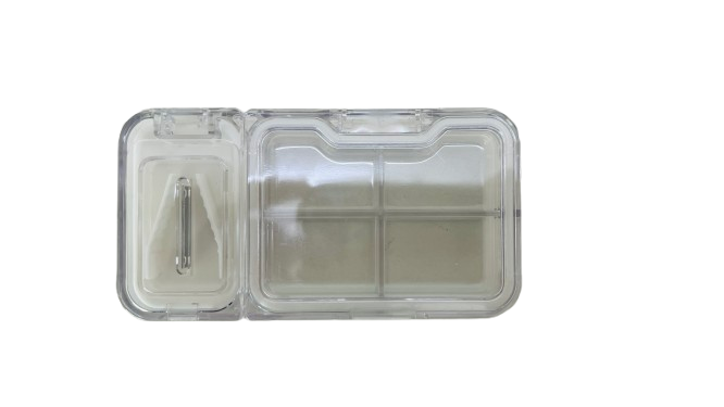 PORTA SUPLEMENTO PILL BOX TRANSPARENTE