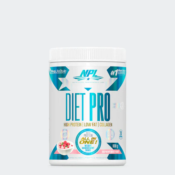 DIET PRO PROTEIN SHAKE RASPBERRY GREEK YOGHURT