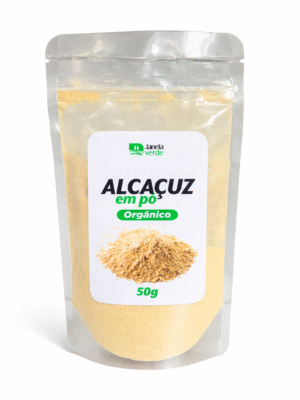 Alcaçuz em pó orgânico 50G