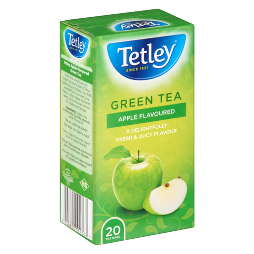 GREEM TEA APPLE FLAVOUR A DELIGHTFULLY FRESH & JUICY