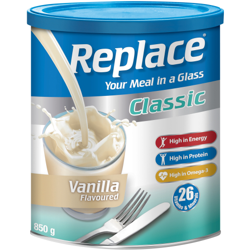REPLACE YOUR MEAL IN A GLASS CLASSIC VANILLA FLAVOURED