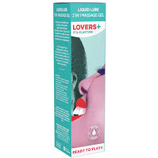 LIQUID LUBE 2 IN 1 MASSAGE GEL LOVERS + ITS PLASTIME
