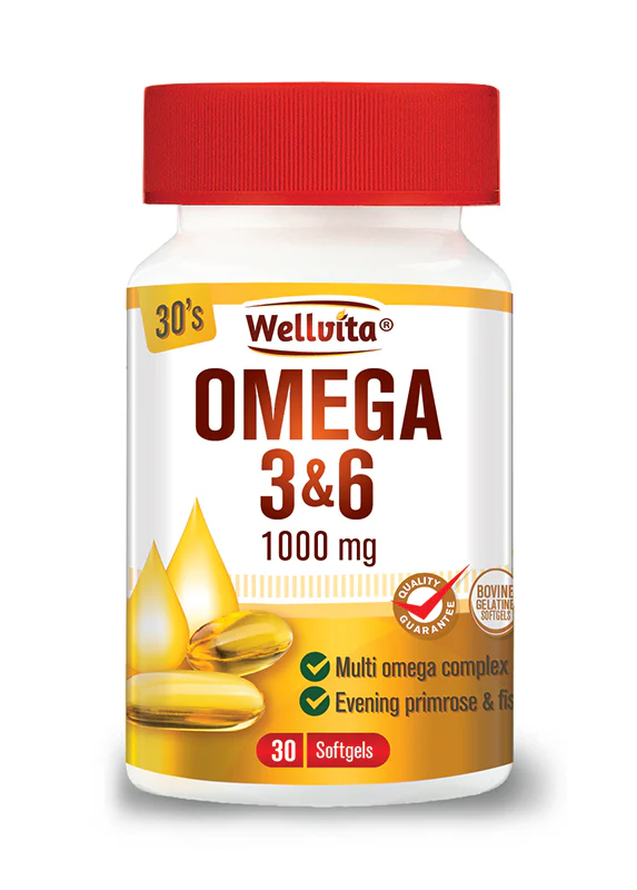 OMEGA 3& 6 1000MG 30 capsulas
