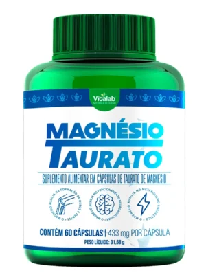 MAGNESIO TAURATO 433MG 60 CAPSULAS
