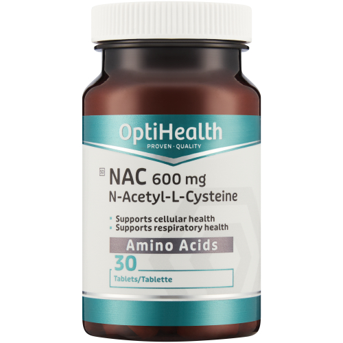 NAC 600 mg N-ACETYL-L-CYSTEINE AMINO ACIDS 30 TABLETS