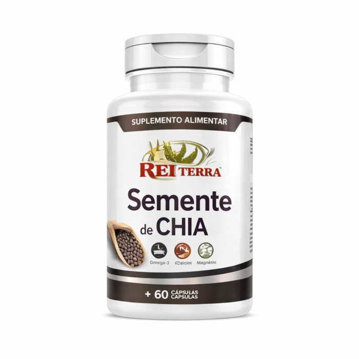 SEMENTE DE CHIA 500MG 60 CAPSULAS