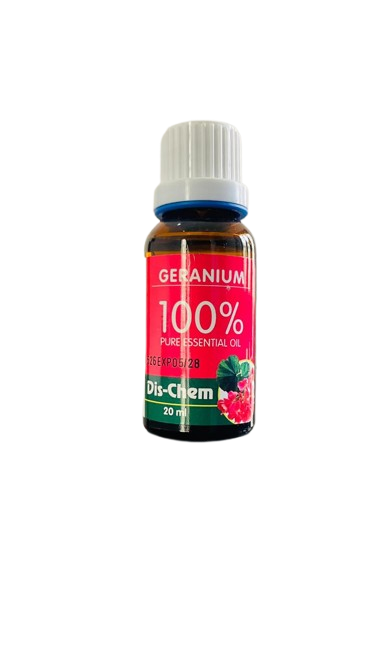 GERANIUM 100% PURE ESSENTIAL OIL 20ML