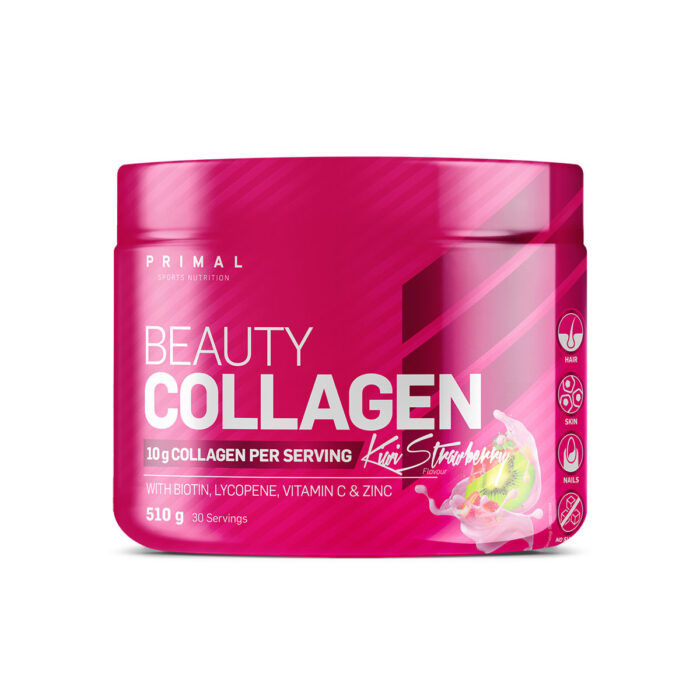 6009551936398-beauty-collagen-kiwi-straw-510g PRIMAL BEAUTY COLLAGEN KIWI StrawBerry 510g