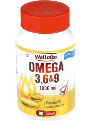 OMEGA 3,6 E 9 1000MG 90 CAPSULAS