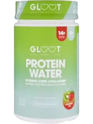 GLOOT PROTEIN WATER STRAWBERRY KIWI 323G