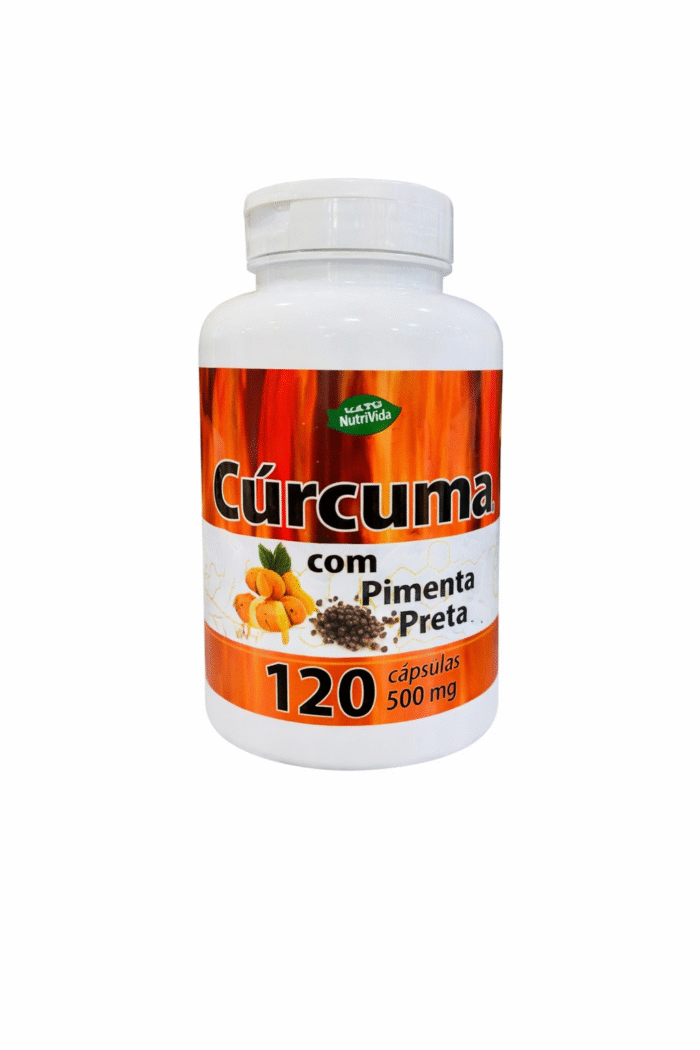 CURCUMA COM PIMENTA PRETA 500MG 120 CAPSULAS