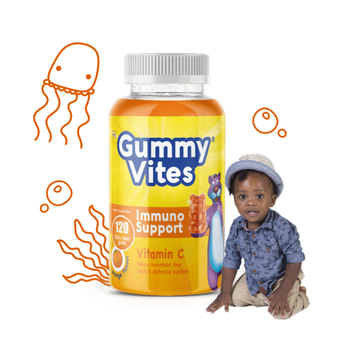 Gummy Vites Immuno Support Vitamin C 60 Jelly bear gums