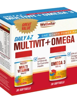 MULTIVIT +OMEGA 3 30 CAPSULAS