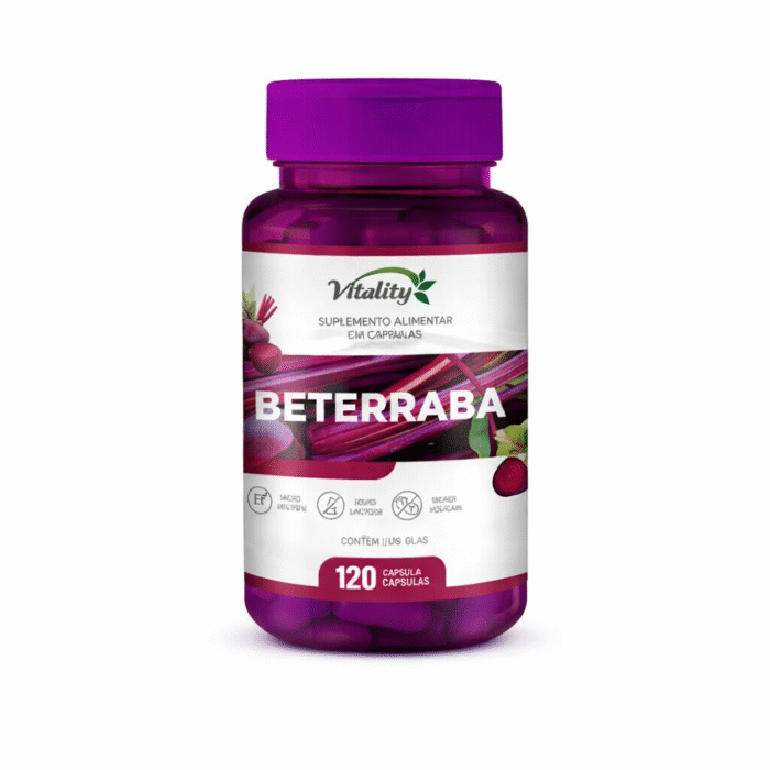 BETERRABA 500MG 120 CAPSULAS