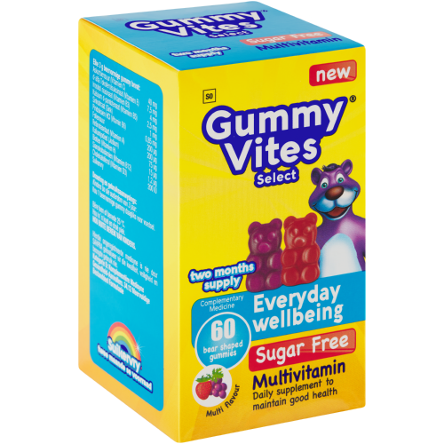 Gummy Vites Everyday Wellbeing Multivitamin 60Jelly bear gums