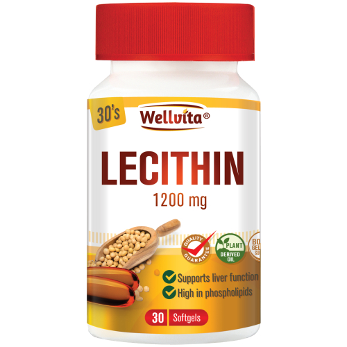 LECITHIN 1200MG 30 CAPSULAS