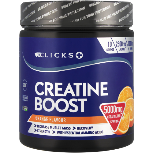 CREATINE BOOST 5000mg ORANGE FLAVOUR 650g