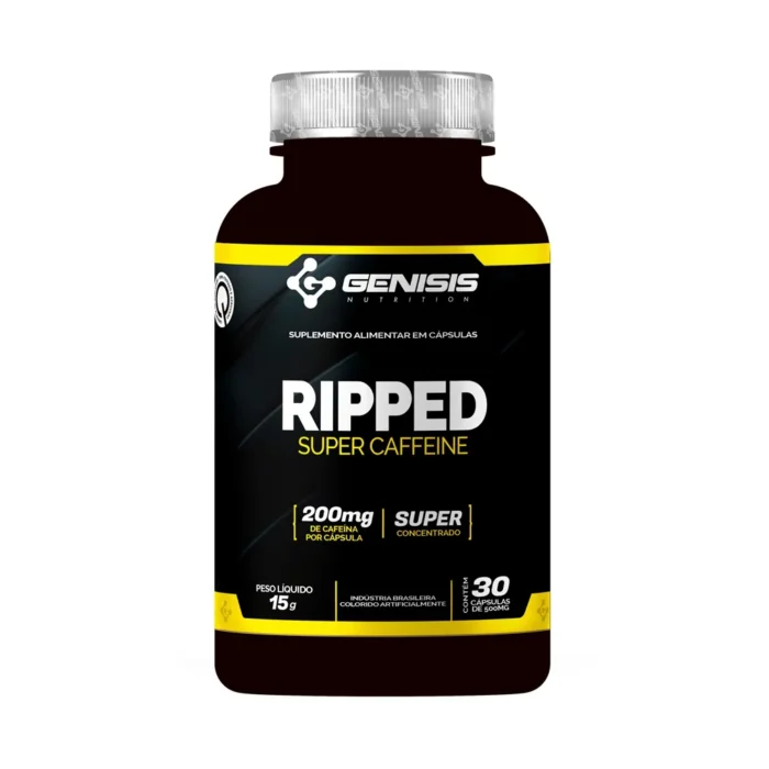 RIPPED SUPER CAFFEINE 200MG 30 CAPSULAS
