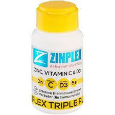 ZIMPLEX ZINC,VITAMIN C & D3 ZIMPLEX TRIPLE PLUS 30 CAPSULES