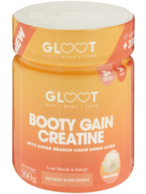 BOOTY GAIN CREATINE UNFLAVOURED 100G