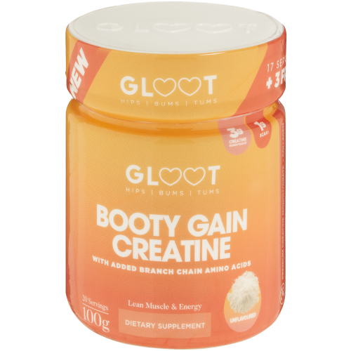 transferir (3) BOOTY GAIN CREATINE UNFLAVOURED 100G