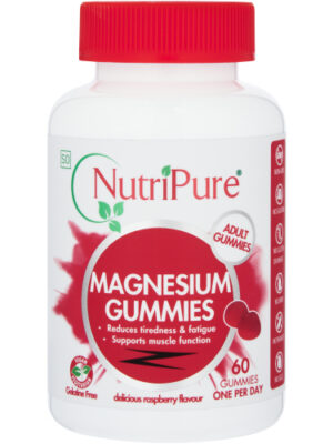 NUTRIPURE MAGNESIUM GUMMIES 60 CAPSULAS