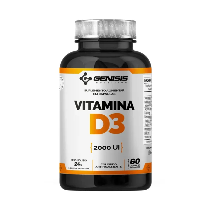 VITAMINA D3 2000IU 60 CAPSULAS