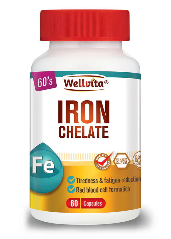 IRON CHELATE 60 CAPSULAS