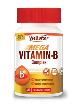 MEGA VITAMINE B COMPLEX 60 CAPSULAS
