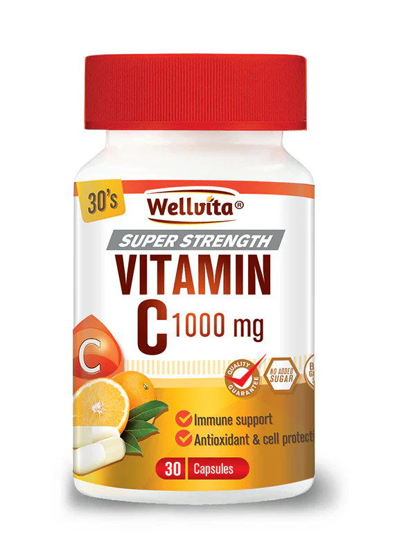 VITAMIN C 1000 mg 30 Capsules