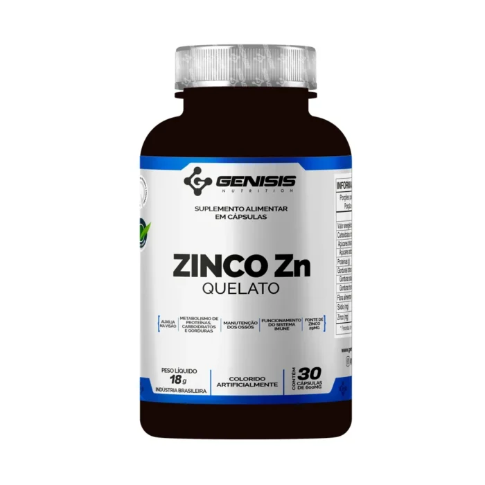 ZINCO ZN QUELETO  30 CAPSULAS