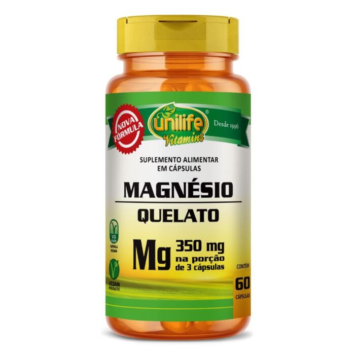 MAGNESIO QUELATO 350MG 60 CAPSULAS