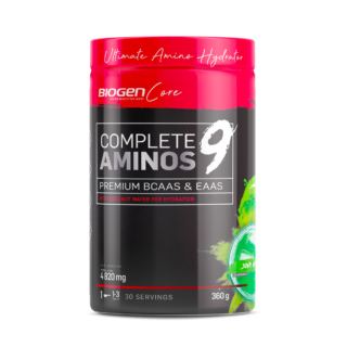 COMPLETE AMINOS PREMIUM BCAAS & EAAS SOUR APPLE 360G