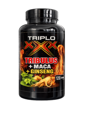 TRIBULUS TERRESTRIS COM MACA 100+20 CAPSULAS