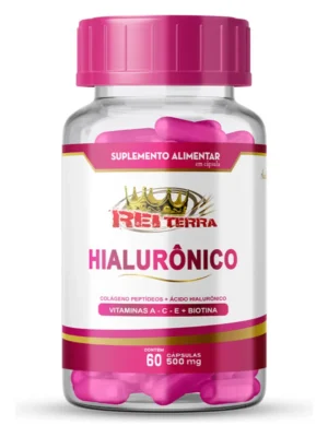 HILAURONICO E VITAMINAS A,C,E+BIOTINA 500MG 60 CAPSULAS