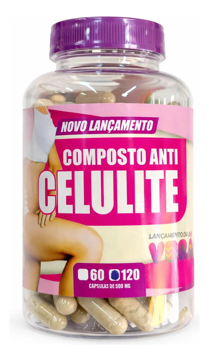 COMPOSTO ANTI CELULITE 120 CAPSULAS