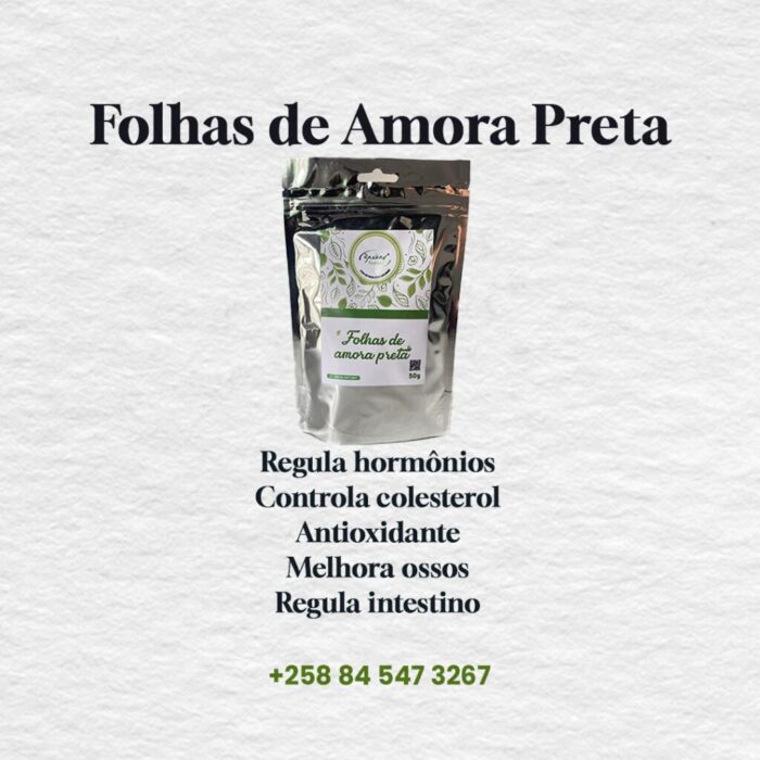FOLHA DE AMORA PRETA 50G