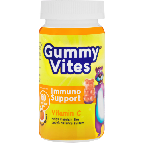 Gummy Vites Immuno Support Vitamin C 60 Jelly bear gums